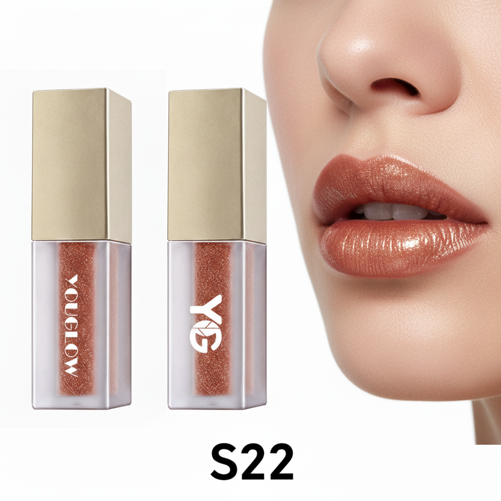 YOUGLOW - Watery Diamond Lip Glaze With Glitter HALAL Certified [5ml]
