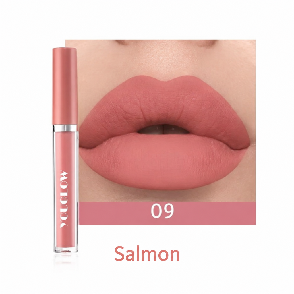 YOUGLOW - Matte Liquid Lipstick Vegan Waterproof Long Lasting HALAL Certified [3ml]