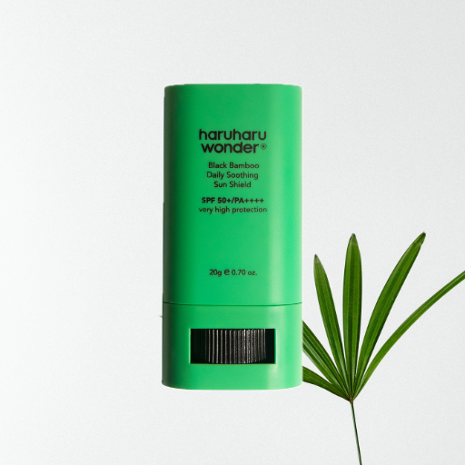 هاروهارو - واقي شمس مهدئ من الخيزران الأسود [20 جرام]