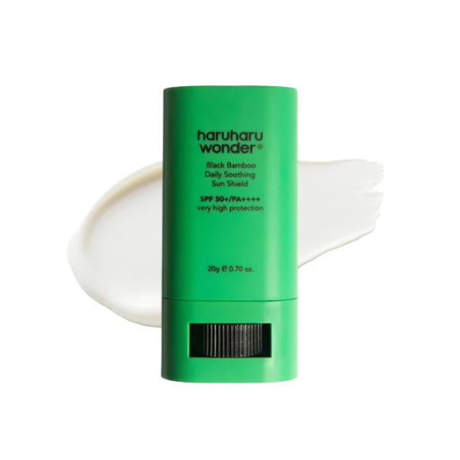 هاروهارو - واقي شمس مهدئ من الخيزران الأسود [20 جرام]