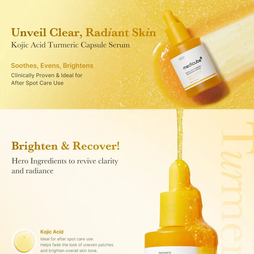 medicube - Kojic Acid Turmeric Niacinamide Serum [30ml]