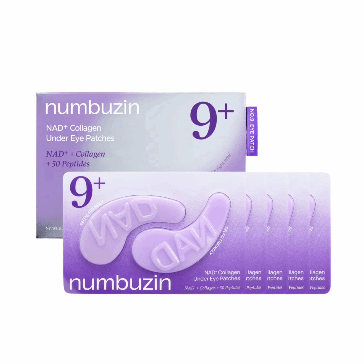 numbuzin - No.9 NAD + Collagen Under Eye Patches [8g x 5pairs]