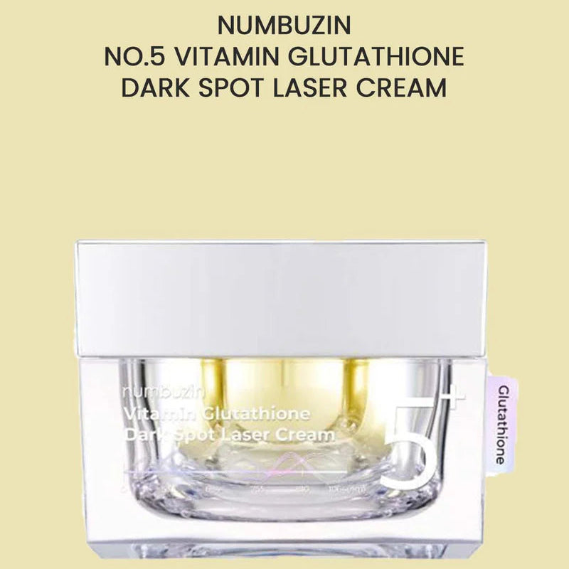 numbuzin - No. 5 Vitamin Glutathione Dark Spot Laser Cream [50ml] - Youglow