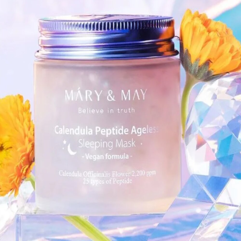 Mary &amp; May - Calendula Peptide Ageless Sleeping Mask [110g]